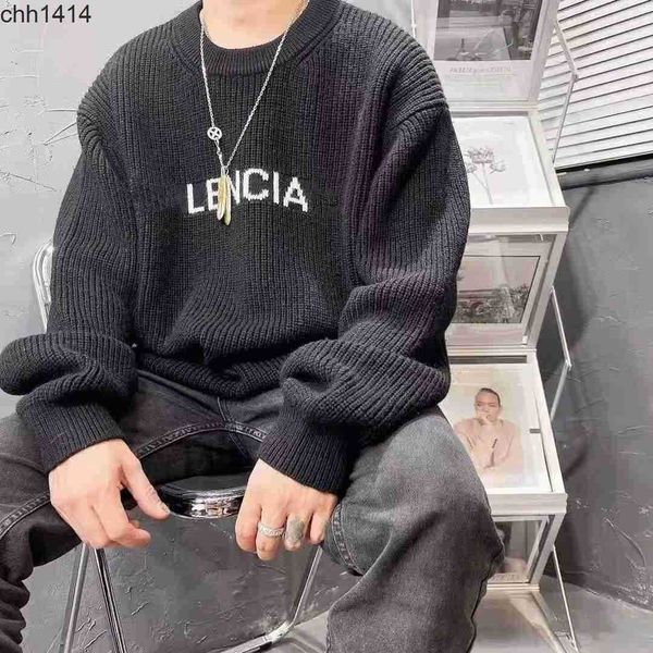 balencaigaess luxury fashion paris autumn winter new chest letter embroidery jacquard knitted pullover blga lovers, White;black
balencaigaess luxury fashion paris autumn winter new chest letter embroidery jacquard knitted pullover blga lovers, White;black