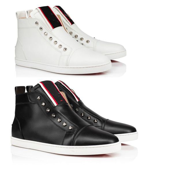 luxury boot men casual shoes reds sole sneaker spiked high f a v fique a vontade mid cut black white genuine leather orlato flat trainer 35-
luxury boot men casual shoes reds sole sneaker spiked high f a v fique a vontade mid cut black white genuine leather orlato flat trainer 35-