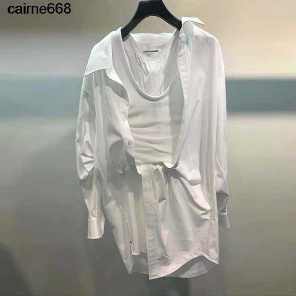women's blouses designer shirts spring new tank splice irregular white two piece false shirt women's alexanders pleated wangs dres
women's blouses designer shirts spring new tank splice irregular white two piece false shirt women's alexanders pleated wangs dres