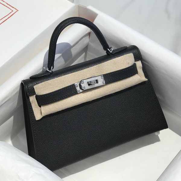 9a r bags 19cm mini handbag one shoulder messenger bag epsom bags fashion classic women's bag luxury custom made handmade wax thread go
9a r bags 19cm mini handbag one shoulder messenger bag epsom bags fashion classic women's bag luxury custom made handmade wax thread go