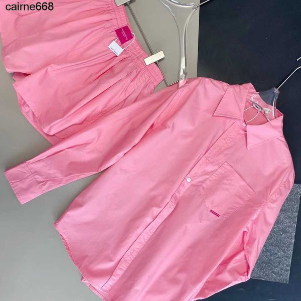women's blouses designer shirts new style foreign style sense elastic waist casual alexanders shorts two-piece set wangs, White
women's blouses designer shirts new style foreign style sense elastic waist casual alexanders shorts two-piece set wangs, White