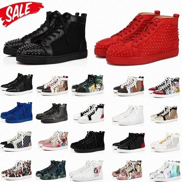 with box designer christians red-bottoms casual shoes designer sneakers below shoe spike shoes casual shoes low cut suede luxury pa cgln, Black
with box designer christians red-bottoms casual shoes designer sneakers below shoe spike shoes casual shoes low cut suede luxury pa cgln, Black