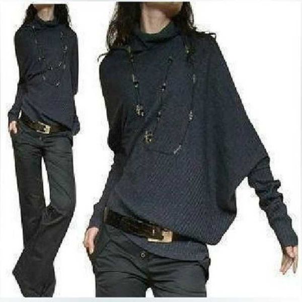 women's sweaters new spring and autumn style irregular batwing women sweaters woman knitwears show thin plus size xxxl winter girl clot, White;black
women's sweaters new spring and autumn style irregular batwing women sweaters woman knitwears show thin plus size xxxl winter girl clot, White;black