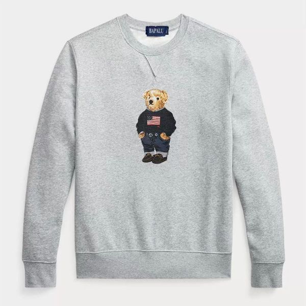 hoodie polos men's sweater pullover printed bear cotton long sleeve european american autumn and winter 2023 new casual color contrast, Black
hoodie polos men's sweater pullover printed bear cotton long sleeve european american autumn and winter 2023 new casual color contrast, Black