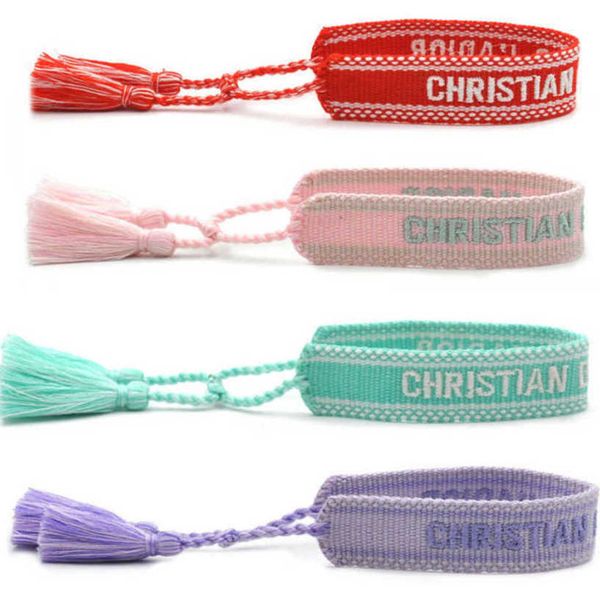 luxury women's bracelets fashion brand d designer bangle jewelry female embroidery woven bracelet bohemian creative tassel men's g, Golden;silver
luxury women's bracelets fashion brand d designer bangle jewelry female embroidery woven bracelet bohemian creative tassel men's g, Golden;silver