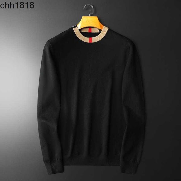 oba polo anna round neck burbrerys pullover autumn fashion brand men's slim fitting solid color knitted sweater, White;black
oba polo anna round neck burbrerys pullover autumn fashion brand men's slim fitting solid color knitted sweater, White;black