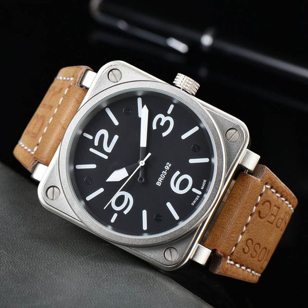 2022 men's luxury mechanical watch fashion leisure three needle multifunctional time scratch resistant wrist watches, Slivery;brown
2022 men's luxury mechanical watch fashion leisure three needle multifunctional time scratch resistant wrist watches, Slivery;brown
