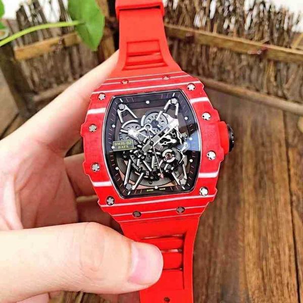 richa rm35-02 men's multifunctional automatic mechanical mill r watch personality large dial fiber red cloth belt
richa rm35-02 men's multifunctional automatic mechanical mill r watch personality large dial fiber red cloth belt