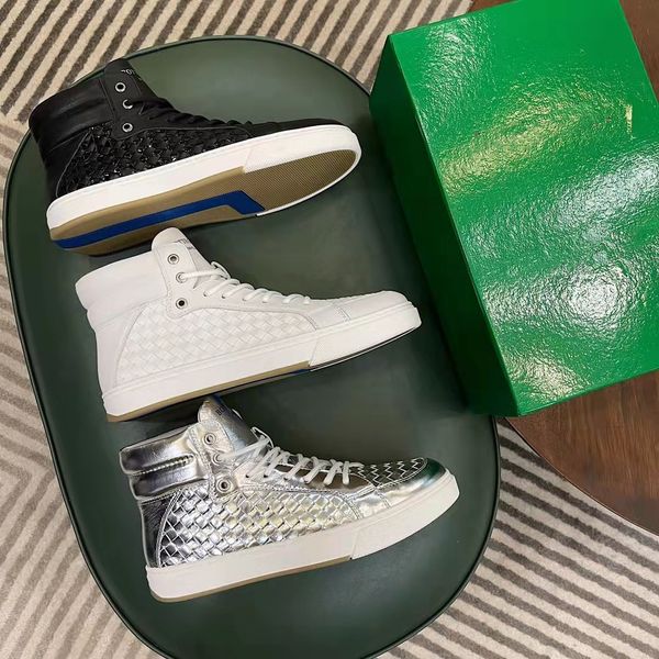 famous brands high intrecciato weave sneakers shoes suede & leather lace up men casual skateboard walking comfort footwear eu38-46 with box, Black
famous brands high intrecciato weave sneakers shoes suede & leather lace up men casual skateboard walking comfort footwear eu38-46 with box, Black