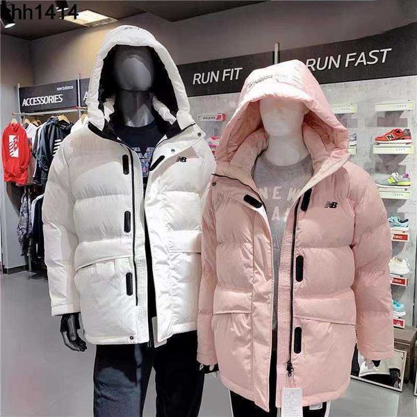 new balancess down coat winter new nb leisure sports thickened thermal shirt couple hooded coat fashion, Black
new balancess down coat winter new nb leisure sports thickened thermal shirt couple hooded coat fashion, Black