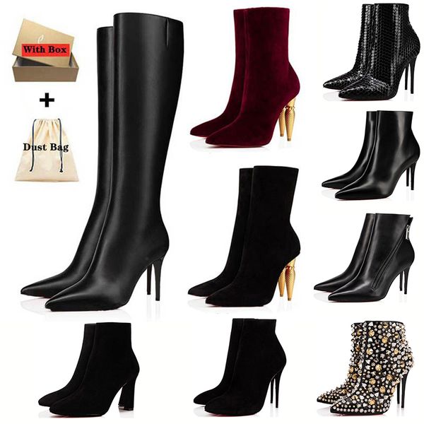 2022 designer red bottoms women boots over the knee boot lady pointed-toe pumps woman ankle boots luxury outdoor shoes lipstick, Black
2022 designer red bottoms women boots over the knee boot lady pointed-toe pumps woman ankle boots luxury outdoor shoes lipstick, Black