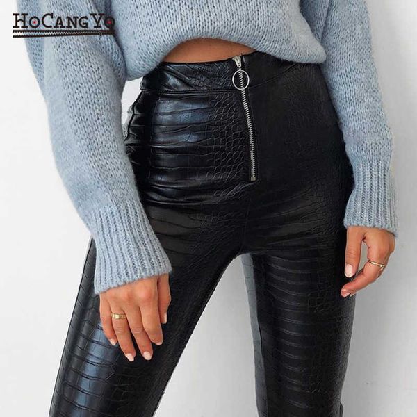 women's leggings women pu leather pants leisure crocodile pattern stacked leggings pants women fashion slim faux pu leather pencil pant, Black
women's leggings women pu leather pants leisure crocodile pattern stacked leggings pants women fashion slim faux pu leather pencil pant, Black