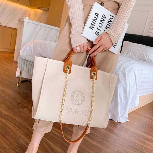 fashion classic label pearl beach bags luxury evening bag designers canvas portable large capacity female handbag brand ch women big handbag
fashion classic label pearl beach bags luxury evening bag designers canvas portable large capacity female handbag brand ch women big handbag