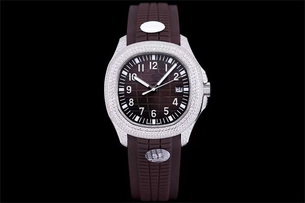 diamond watch mens watch 324mechanical movement watches 316l fine steel case sapphire scratch resistant glass waterproof diameter 40mm 04, Slivery;brown
diamond watch mens watch 324mechanical movement watches 316l fine steel case sapphire scratch resistant glass waterproof diameter 40mm 04, Slivery;brown
