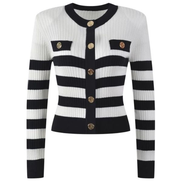 1009 l 2022 milan runway autumn sweater long sleeve crew neck black white blue fashion clothes womens yl, White;black
1009 l 2022 milan runway autumn sweater long sleeve crew neck black white blue fashion clothes womens yl, White;black