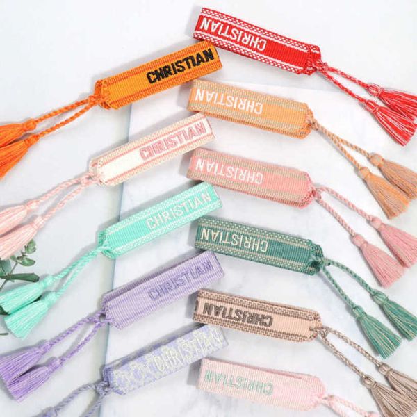 bracelets luxury fashion women's d brand bangle jewelry designer handmade braided embroidered bracelet girl woven men's fabric tas, Golden;silver
bracelets luxury fashion women's d brand bangle jewelry designer handmade braided embroidered bracelet girl woven men's fabric tas, Golden;silver