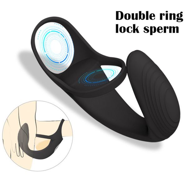 costume accessories wearable vibrating cock ring double ring stimulation prostate exercise soft silicone 10 frequency vibration invisible we, Silver
costume accessories wearable vibrating cock ring double ring stimulation prostate exercise soft silicone 10 frequency vibration invisible we, Silver