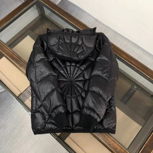 brand designer men's down jacket spider mesh quilted hooded jacket casual men'ss and women's loose warm short coat2022, Black;brown
brand designer men's down jacket spider mesh quilted hooded jacket casual men'ss and women's loose warm short coat2022, Black;brown