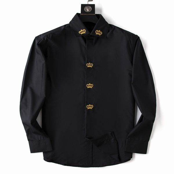 2022 luxury designer men's shirts fashion casual business social and cocktail shirt brand spring autumn slimming the most fashionable c, White;black
2022 luxury designer men's shirts fashion casual business social and cocktail shirt brand spring autumn slimming the most fashionable c, White;black