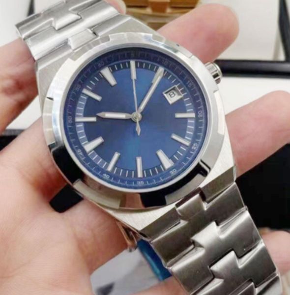 high overseas men watch blue dial automatic stainless steel mechanica clasp hardlex glass wristwatches quality montres de luxe, Slivery;brown
high overseas men watch blue dial automatic stainless steel mechanica clasp hardlex glass wristwatches quality montres de luxe, Slivery;brown