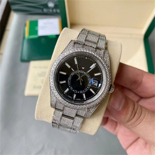 diamond watch mens watch mechanical movement watches sapphire anti-scratch lens fine steel watchcase watchband waterproof 50 meters 21010, Slivery;brown
diamond watch mens watch mechanical movement watches sapphire anti-scratch lens fine steel watchcase watchband waterproof 50 meters 21010, Slivery;brown