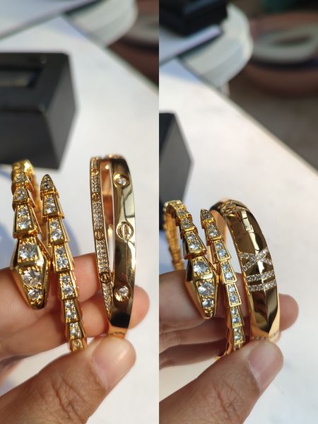 designer gold bangle bracelet bangle snake diamonds jewelry femme silver women men couple bracelets jewlery chains party luxury gift wholesa, Black
designer gold bangle bracelet bangle snake diamonds jewelry femme silver women men couple bracelets jewlery chains party luxury gift wholesa, Black