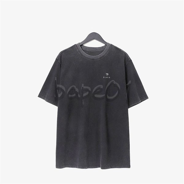 luxury fashion brand mens t shirt polo shirt designer used wash embroidery letters short sleeve loose round neck t-shirt black asian size s-, White;black
luxury fashion brand mens t shirt polo shirt designer used wash embroidery letters short sleeve loose round neck t-shirt black asian size s-, White;black