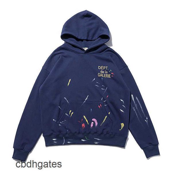 version galleryss dept high hoodies designer streetwear of splash ink graffiti washed correct street men's sweaters women's loose, Black
version galleryss dept high hoodies designer streetwear of splash ink graffiti washed correct street men's sweaters women's loose, Black