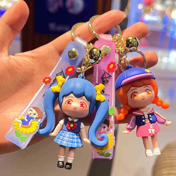keychains fashion cartoon twodimensional cute girl key car pendant schoolbag, Silver
keychains fashion cartoon twodimensional cute girl key car pendant schoolbag, Silver