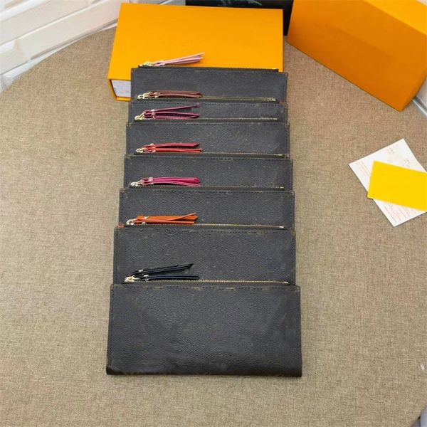 purses women's wallets leather zipper bag female designer wallet purse fashion card holder pocket long women bags with box dustbags, Red;black
purses women's wallets leather zipper bag female designer wallet purse fashion card holder pocket long women bags with box dustbags, Red;black