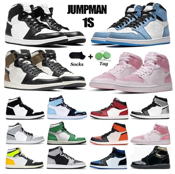 jumpman 1 mens basketball shoes high unc university blue mens trainers 1s gold mocha cactus jack obsidian banned bred toe men women trainer 
jumpman 1 mens basketball shoes high unc university blue mens trainers 1s gold mocha cactus jack obsidian banned bred toe men women trainer