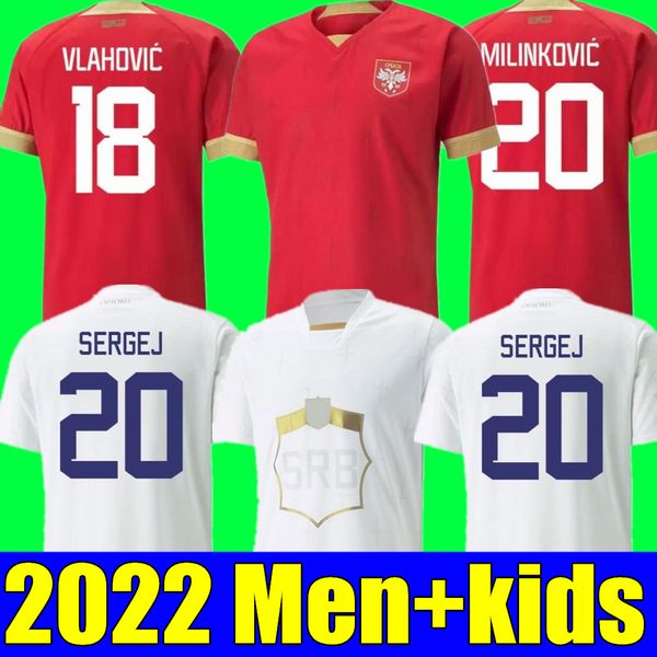 2022 serbia soccer jersey milivojevic mitrovic tadic jovic kolarov kostic vlahovic sergel matic 22 23 national football team uniforms men sh, Black;yellow
2022 serbia soccer jersey milivojevic mitrovic tadic jovic kolarov kostic vlahovic sergel matic 22 23 national football team uniforms men sh, Black;yellow