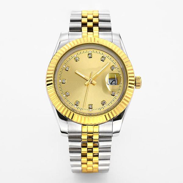mechanical watch r olexss waterproof sports watch lady mens auto date 41/36/31mm bezel folding buckle watchs women waterproof luminouseard h, Silver
mechanical watch r olexss waterproof sports watch lady mens auto date 41/36/31mm bezel folding buckle watchs women waterproof luminouseard h, Silver