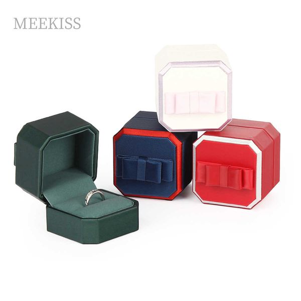 jewelry boxes new octagonal bowknot pu leather creative ring necklace proposal packaging gift l221021, Black;white
jewelry boxes new octagonal bowknot pu leather creative ring necklace proposal packaging gift l221021, Black;white