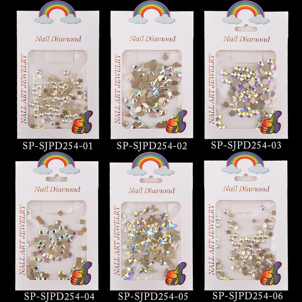 50pcs/bag ab color crystal nail rhinestone star butterfly various 3d jewelry glass diamond gems nails art decoration diy craft rhinestones, Silver;gold
50pcs/bag ab color crystal nail rhinestone star butterfly various 3d jewelry glass diamond gems nails art decoration diy craft rhinestones, Silver;gold