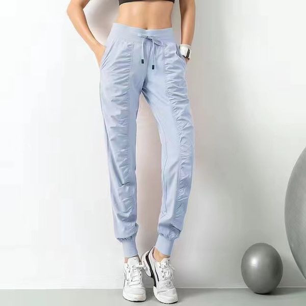 lu women yoga jogging pants loose sweatpants women's fitness sports joggers running stretch slimming feet sweat pants 
lu women yoga jogging pants loose sweatpants women's fitness sports joggers running stretch slimming feet sweat pants