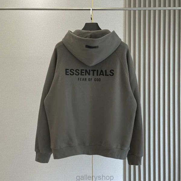 es hoodies men's hoodies sweatshirts essentials multi thread zipper hoodie fog high street loose feel of god trend coat 47, Black 
es hoodies men's hoodies sweatshirts essentials multi thread zipper hoodie fog high street loose feel of god trend coat 47, Black