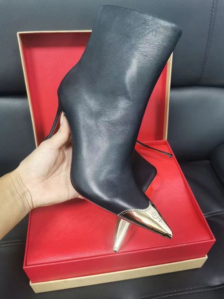 genuine leather 8cm women boots fashion female breathable cowhide chelsea boots slip-on thick bootie front zipper light black classic rivets
genuine leather 8cm women boots fashion female breathable cowhide chelsea boots slip-on thick bootie front zipper light black classic rivets