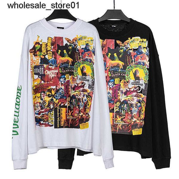 new men's hoodies designer sweatshirts fashion brand we11done cartoon graffiti poster print men's women's loose crew neck swe, Black
new men's hoodies designer sweatshirts fashion brand we11done cartoon graffiti poster print men's women's loose crew neck swe, Black
