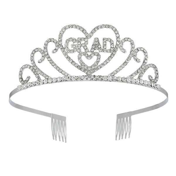 dhl ship european and american fashion headbands alloy crystal graduation crown hair hoop gradation party headwear crown accessories wholesa, Silver
dhl ship european and american fashion headbands alloy crystal graduation crown hair hoop gradation party headwear crown accessories wholesa, Silver