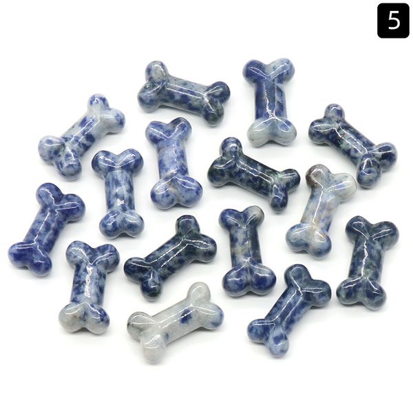 wholesale natural crystals dog bone sodalite gemstone bone statue crystal crafts for sale, Black
wholesale natural crystals dog bone sodalite gemstone bone statue crystal crafts for sale, Black