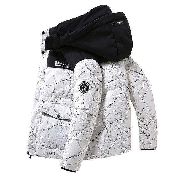 parkas coat men women korean fashion winter thick warm coats down puffer jacket thick overcoat, Black
parkas coat men women korean fashion winter thick warm coats down puffer jacket thick overcoat, Black