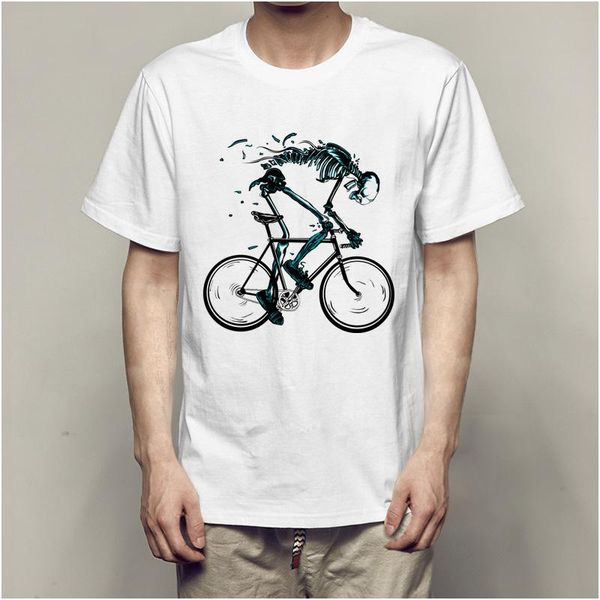 worn out bikes tshirts men funny skeleton bicycle design short sleeve oneck tshirts fashion skull style tees, White;black
worn out bikes tshirts men funny skeleton bicycle design short sleeve oneck tshirts fashion skull style tees, White;black