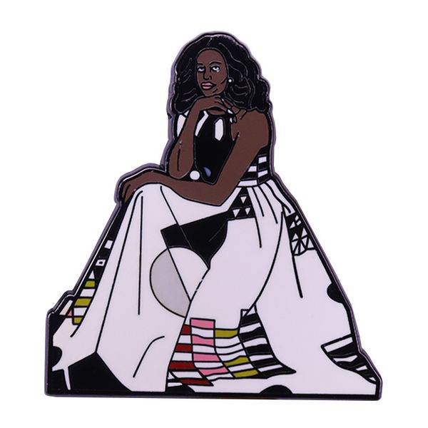 other fashion accessories beautiful black woman portrait brooch metal enamel lapel badge collect denim jacket backpack pin given friends and, Silver
other fashion accessories beautiful black woman portrait brooch metal enamel lapel badge collect denim jacket backpack pin given friends and, Silver