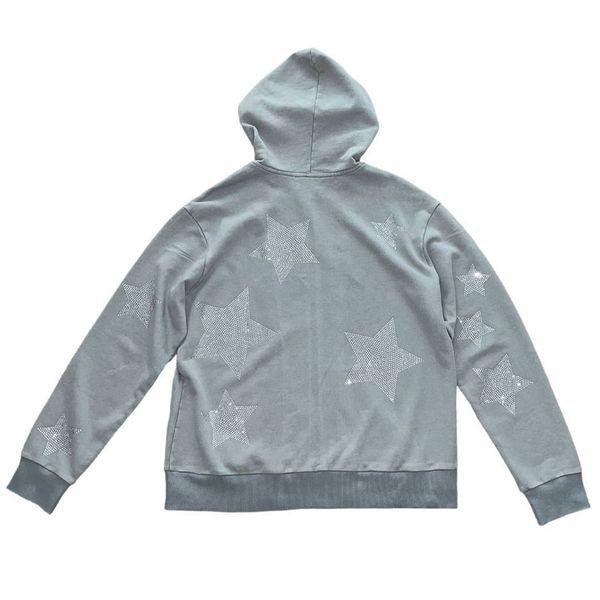 2022 europe and america y2k commuter retro drill hooded zipper warm jacket in autumn winter loose men's or women's sweatwear, Black
2022 europe and america y2k commuter retro drill hooded zipper warm jacket in autumn winter loose men's or women's sweatwear, Black