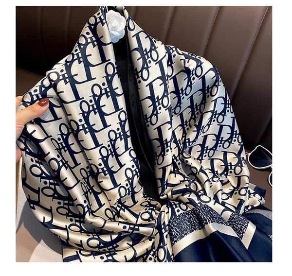 3style 180x90cm designer letters print floral silk scarf headband for women luxury long handle bag scarves paris shoulder tote luggage ribbo, Blue;gray
3style 180x90cm designer letters print floral silk scarf headband for women luxury long handle bag scarves paris shoulder tote luggage ribbo, Blue;gray