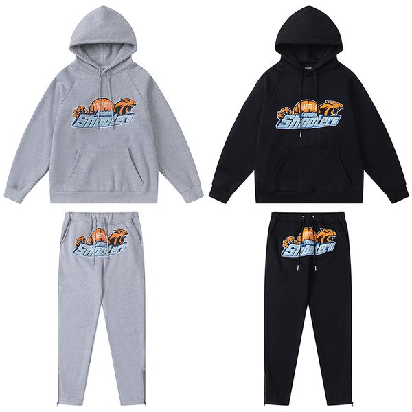 designer men tracksuit brand trapstar fleece new design sweatpants hoodies shooters tiger head towel embroidered men women loose casual trou, Gray
designer men tracksuit brand trapstar fleece new design sweatpants hoodies shooters tiger head towel embroidered men women loose casual trou, Gray