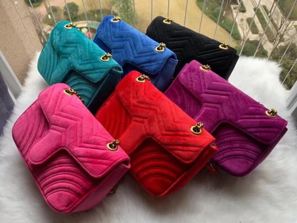 fashion chain velvet marmont bag high end quality small shoulder bag luxury designer tote lady ladies evening bags with quilted flap 24cm ha
fashion chain velvet marmont bag high end quality small shoulder bag luxury designer tote lady ladies evening bags with quilted flap 24cm ha