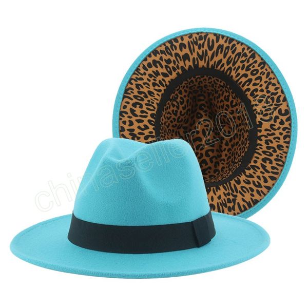 women fedora hat caps leopard band patchwork wide brim casual luxury panama solid khaki black hats for men gorras, Blue;gray
women fedora hat caps leopard band patchwork wide brim casual luxury panama solid khaki black hats for men gorras, Blue;gray
