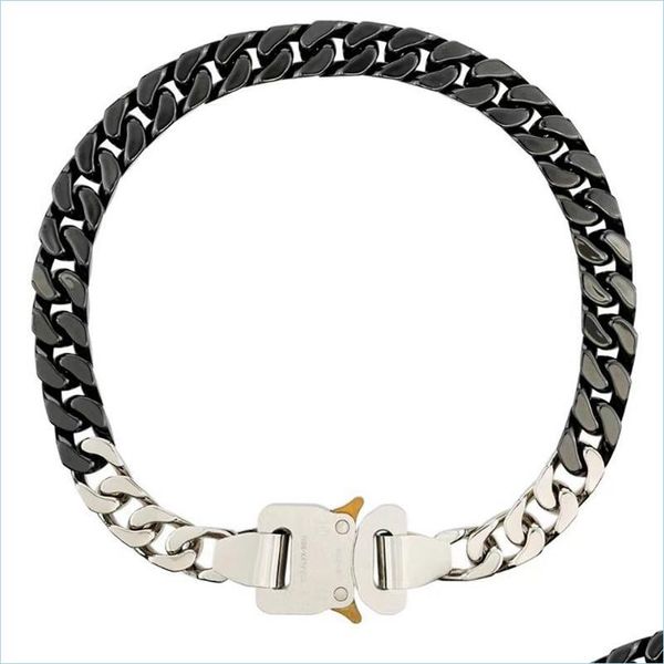 pendant necklaces ins 1017 alyx 9sm necklace ceramic stitching titanium steel buckle cuban chain hip-hop tide drop delivery 2022 jewe dhj2d, Silver
pendant necklaces ins 1017 alyx 9sm necklace ceramic stitching titanium steel buckle cuban chain hip-hop tide drop delivery 2022 jewe dhj2d, Silver